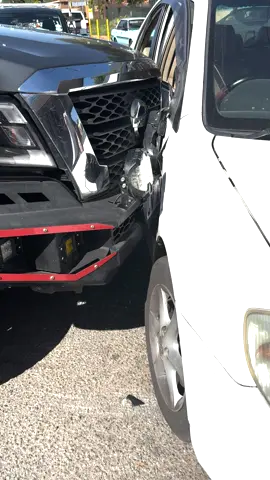 We had a car accident