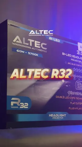 Biled andalan mimin Altec apa sih? Kenalin nih ALTEC R32 yang zuper cakep ini! Gimana spesifikasi nya yuk check this out! #altec #fyp #fypp #fypシ゚ #biledprojector #autolighting #teamaltec 