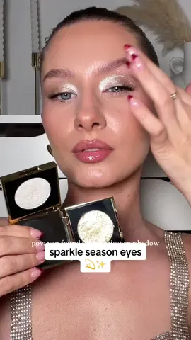 effortless sparkle szn eyes💫✨ #makeup #glittermakeup #glittereyeshadow #sparklymakeup #festivemakeup #christmasmakeup #makeuphacks #makeupswatches #makeupinspo #easymakeup #quickmakeup #irishmakeup #makeuptutorial 