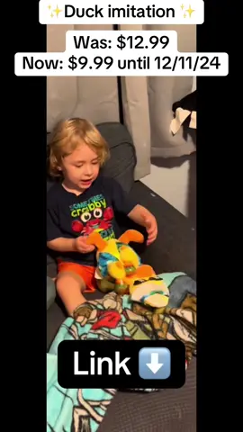 Your kids will love it too! #dancingduck #talkingduck #BETTY21 #DealsForYouDays #fyp #holidayhaul #christmasgift #toddlergift