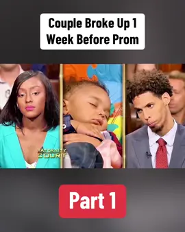 Couple Broke Up 1 Week Before Prom. Part 1 #fyp #viralvideo #court #husbandwife #children #cheatinghusband #adn 