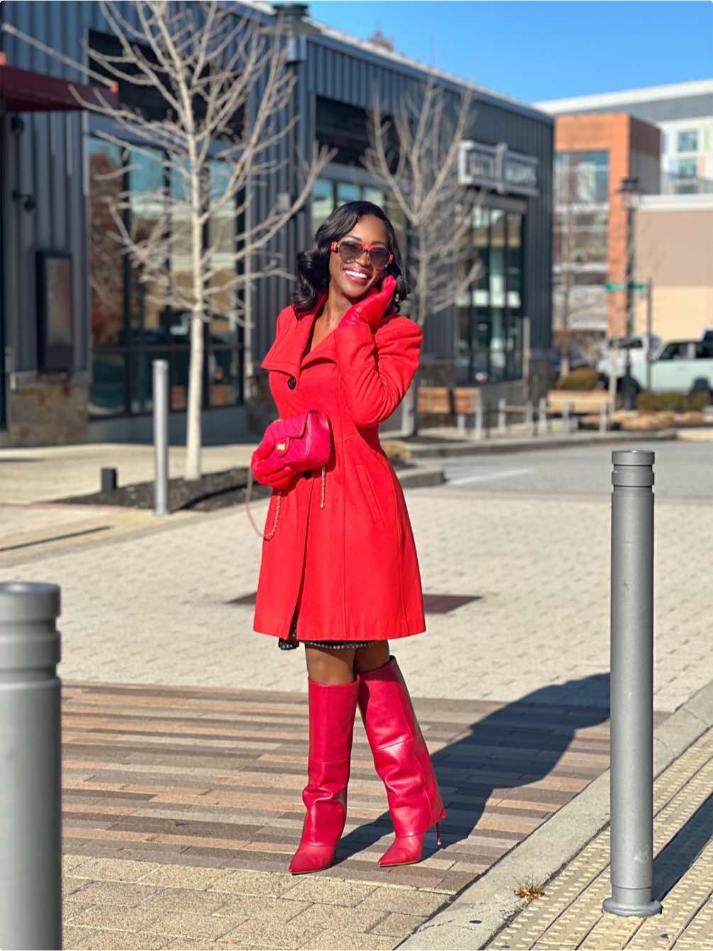 Red for the win.🌹#over40 #styke #fashion #blog #blogger 