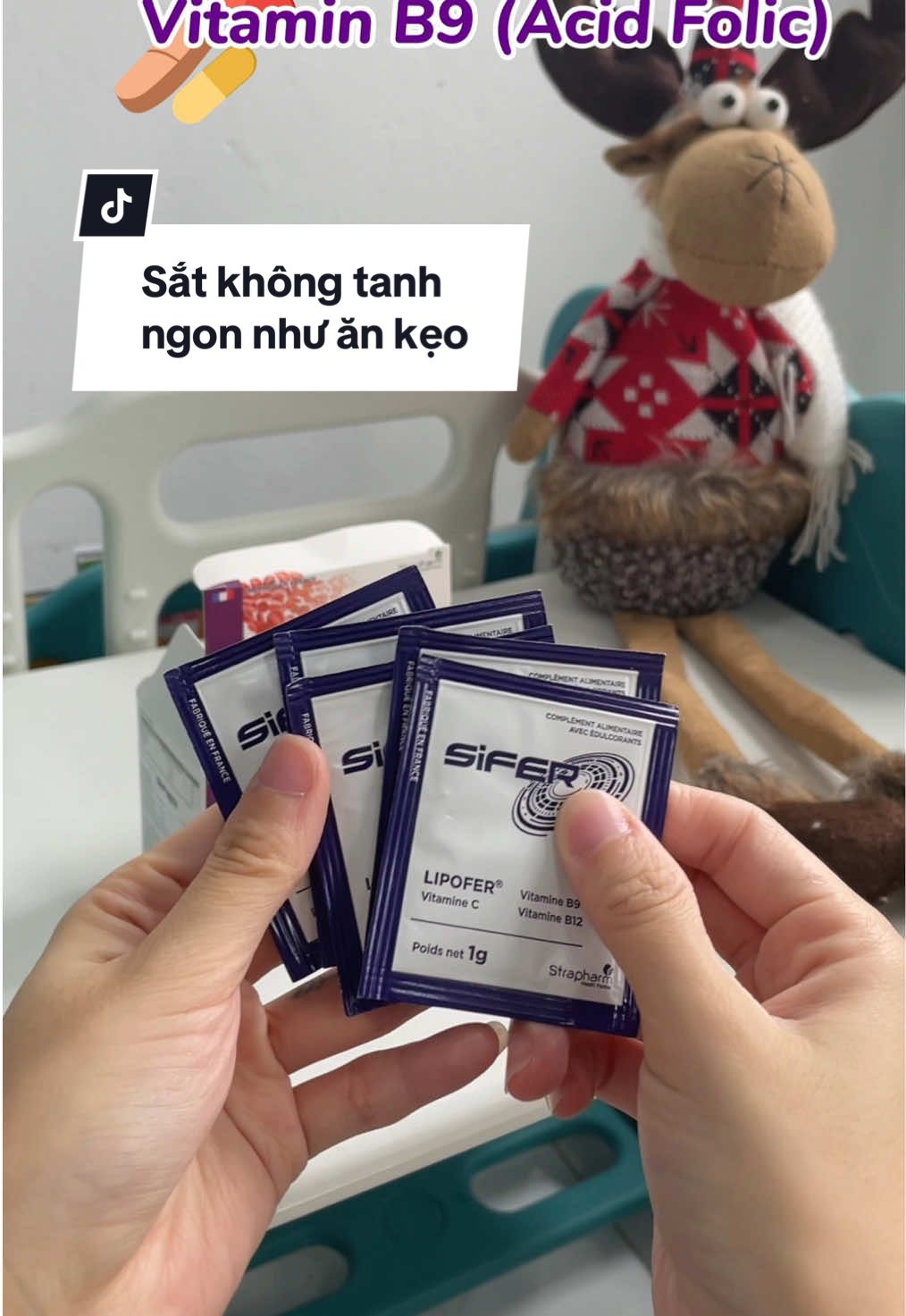 Sắt không tanh, ngon như ăn kẹo mà các mẹ bị nghén cũng có thể uống dễ dàng  #thieumau #satbau #satchomebau #sifer #sifervietnam #huyanhpharma 