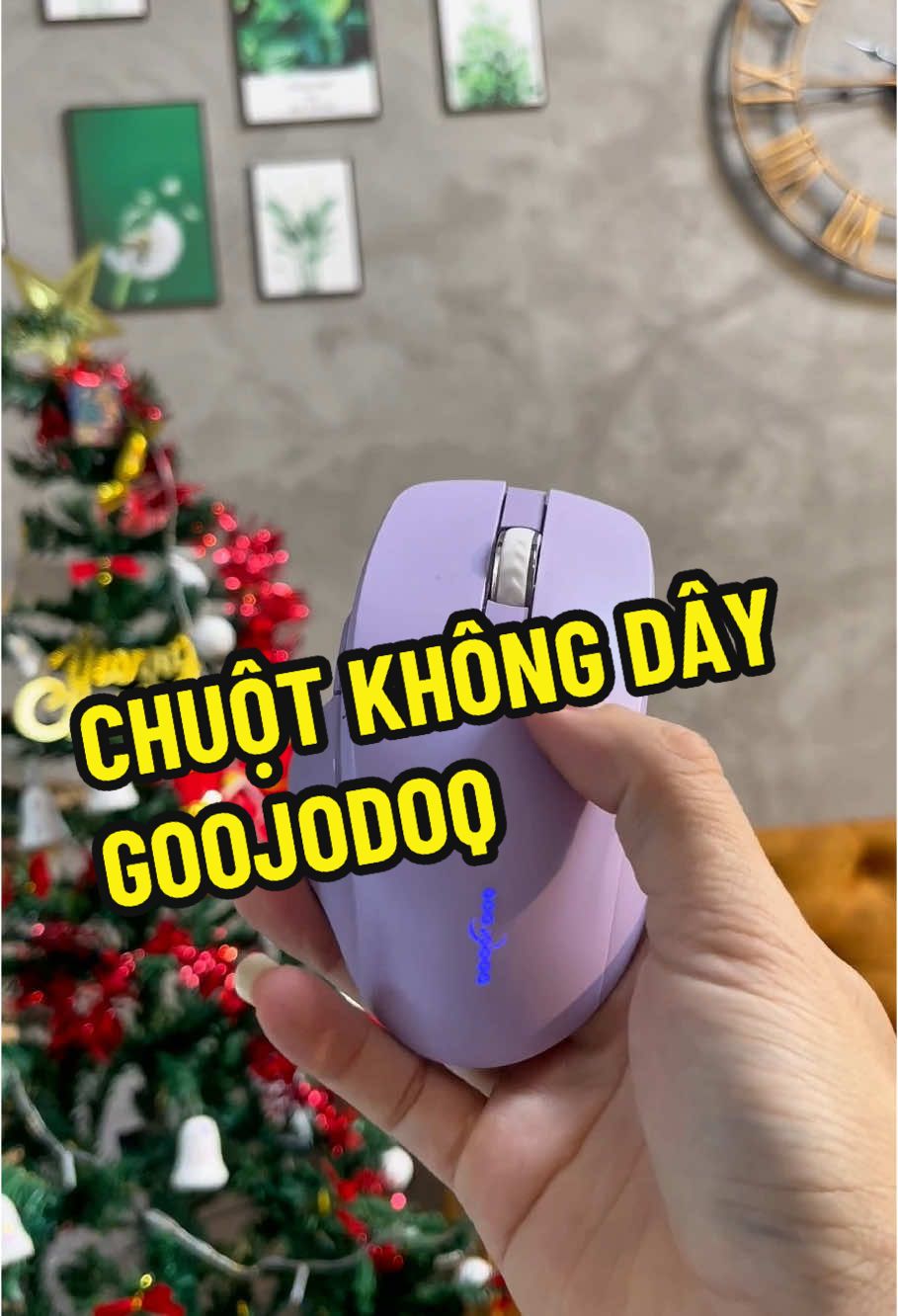 Chuột không dây GOOJODOQ 2 mode kết nối bluetooth 2.4ghz cầm ôm tay công thái học có phím chuyển và quay lại phím chỉnh dpi phím nhẹ êm led rgb sạc pin tiện dụng #chuotkhongdaygoojodoq #chuotkhongdaygoojodoq2in1 #chuotbluetooth #xuhuongtiktok #anreview8 