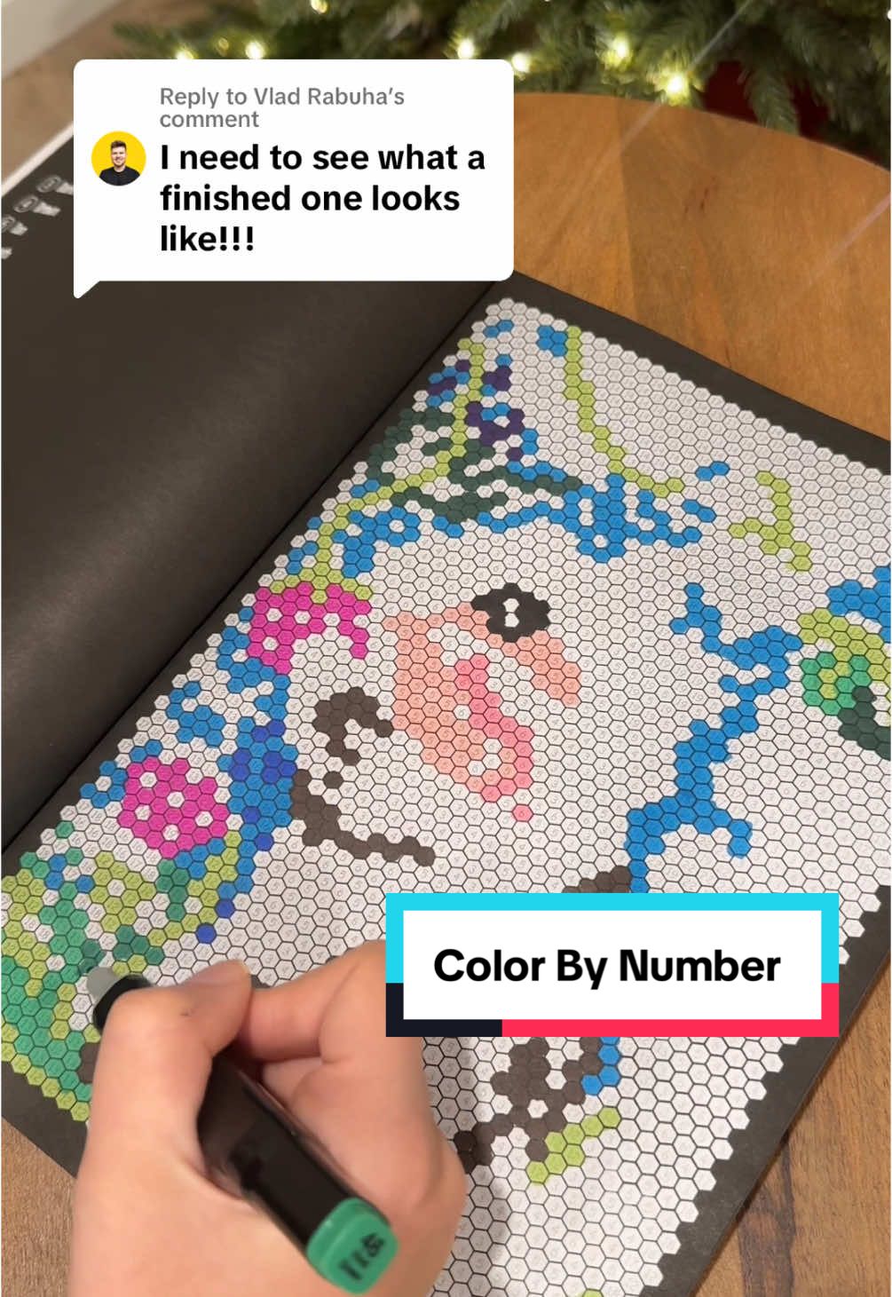 Replying to @Vlad Rabuha So relaxing!  #coloringbook #colorbynumber #colorbynumbercoloringbook #adultcoloringbook #adultcoloring #coloring #tiktokshopfinds 