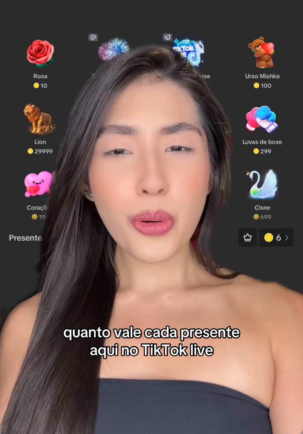 Quanto vale cada presente no TikTok Live! 🎁💸 Assista o vídeo para descobrir! 💖 Gostou da dica? Siga a Access para mais. 📲  #access #tiktoklive #streamer #lives #presentestiktok