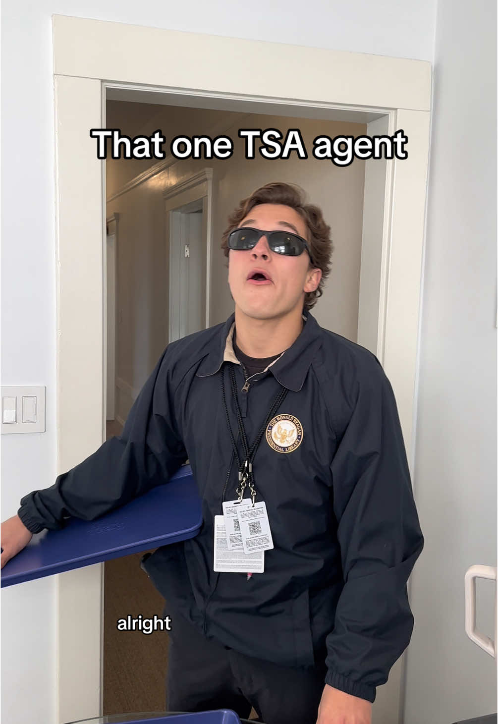 Average experience at JFK Airport #newyork #TSA #powertrip #comedy #men #fy 