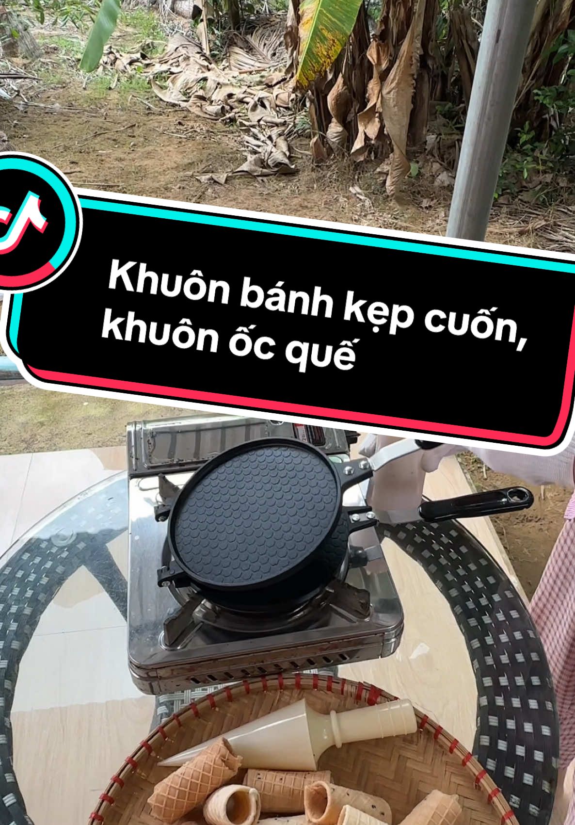 Khuôn bánh kẹp cuốn, khuôn ốc quế #cosobanhkepcaothuc #food #fyp #bentre71🌴🥥 #xuhuong #foryou #thucluongbentrefood #khuonbanhkep 