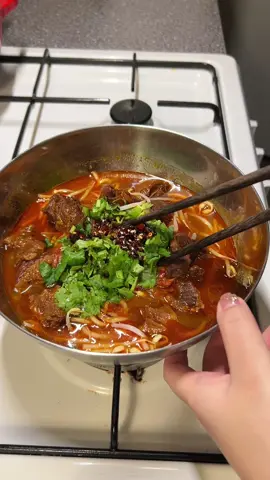 Beef noodle soup #beefnoodlesoup #chinesefood #Recipe #foryou #fyp #tiktokfoodie 