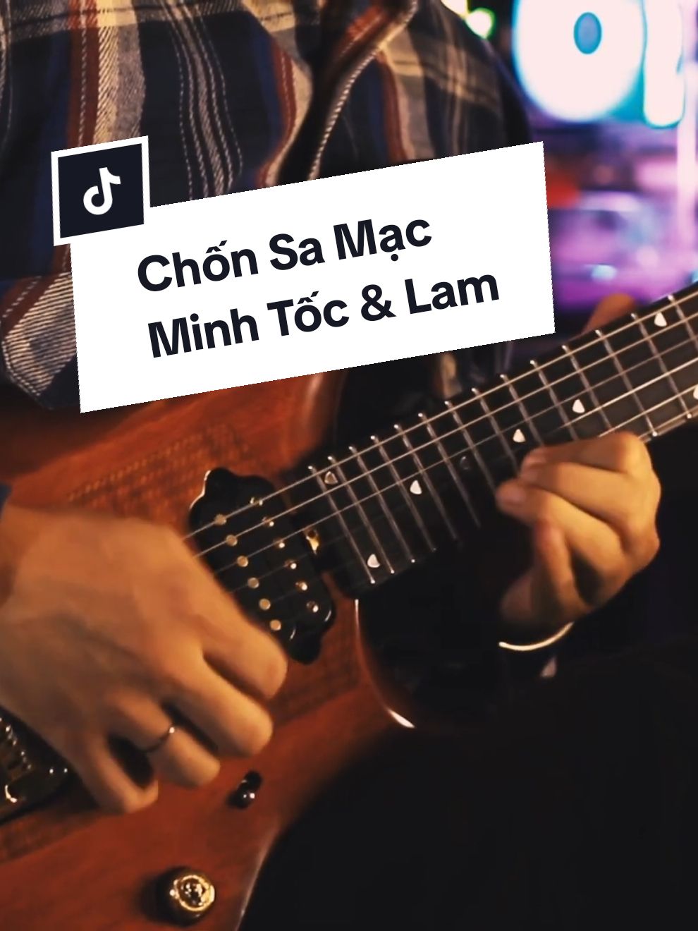 Chốn Sa Mạc - Minh Tốc & Lam Guitar solo #guitarcover #electricguitar #guitar #guitardien #music #chonsamac #keongotguitar #minhtocvalam 