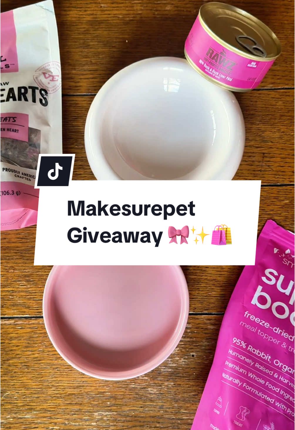 💝✨ Three lucky winners will get a pink yummy bowl - my favorite bowls!  TO ENTER: 🎀 Follow me 🎀 Follow @makesurepet  🎀 Comment and tag a friend to enter - unlimited times! USA only (sorry!) Winners announced on 12.22 This giveaway is not sponsored by or affiliated with TikTok 🛍️ Cant wait to win? Order your own yummy bowls now, using the link in my bio and get 10% off!  #cattok #cat #giveaway #pink #catmom #petmom #catlover #catbowl 