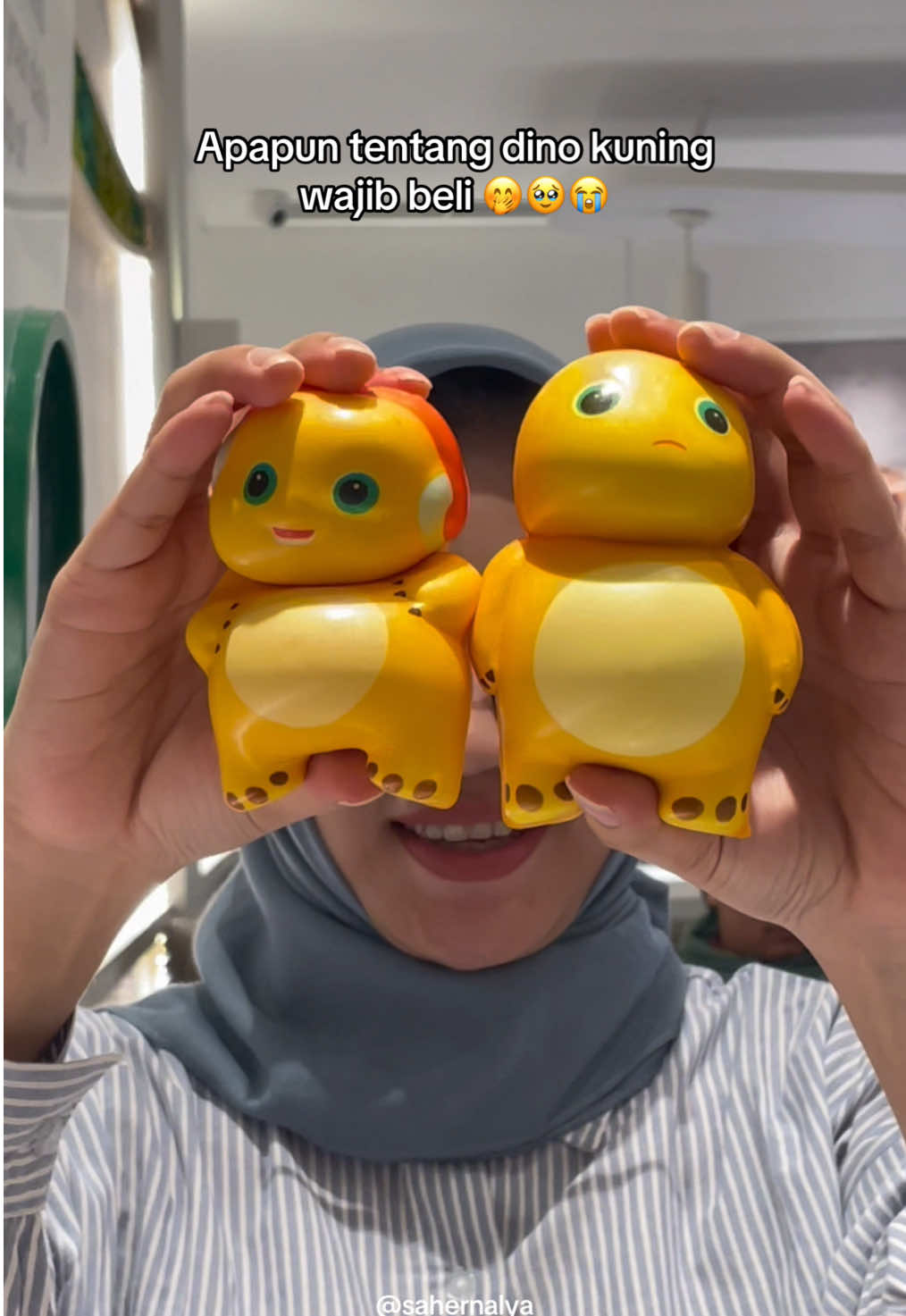 Squishy nailong dino kuning #mainanlucu #mainandino #dinokuning #squishy #squishmallows #nailong 