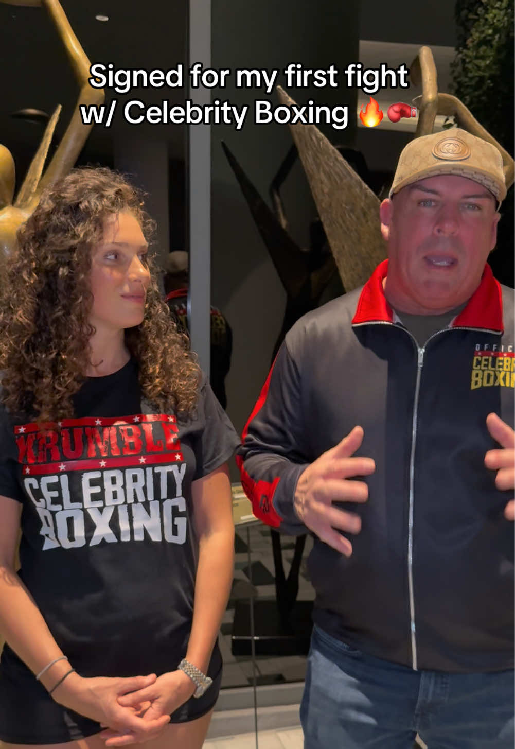 First fight happening Feb 8th with Celebrity Boxing!!! #boxing 