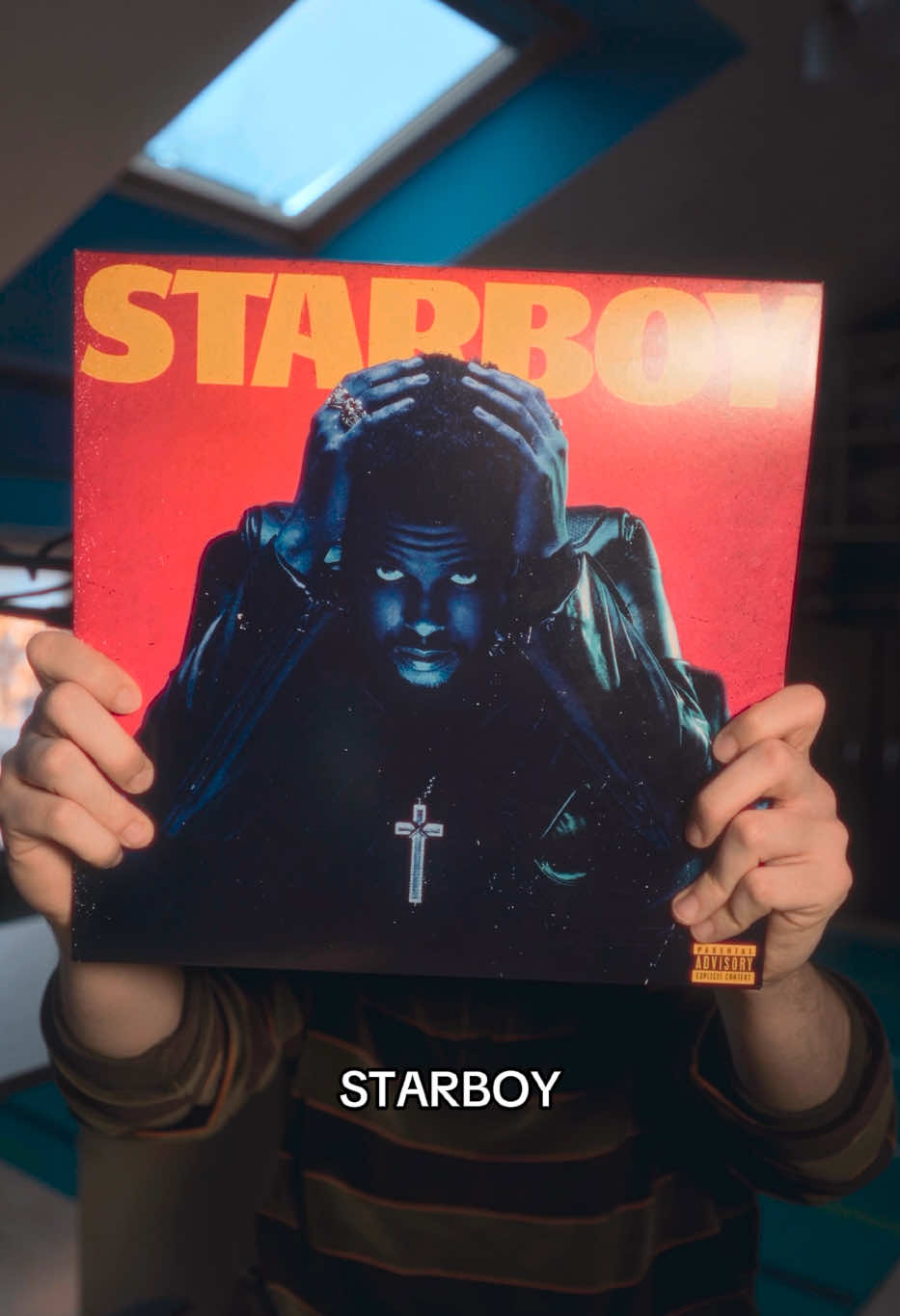 yap session despre Starboy.      #fyp #foryou #starboy #theweeknd #abeltesfaye #vinyl #vinylcheck 
