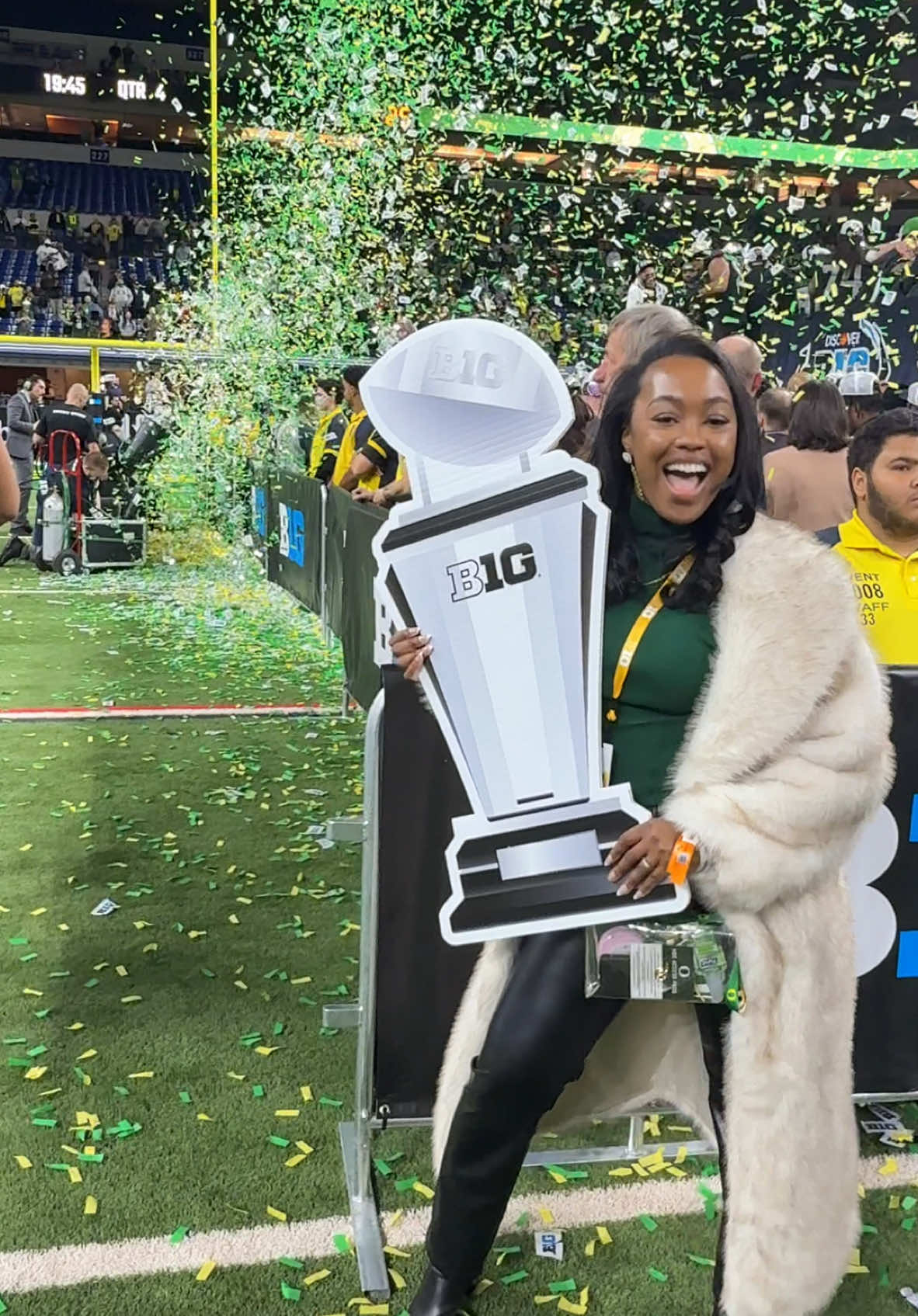 Dressed like a champion 