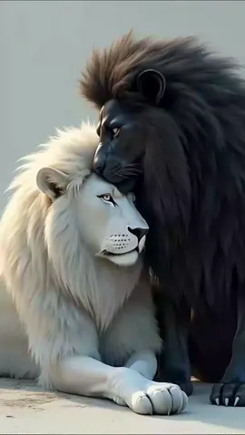 Black Lion and White Female Lion Loving Each Other Live Wallpaper 4k * * * * * #livewallpaper #tiktok #videos #wallpaper #tiktokwallpapers #4klivewallpaper #lion #viralmyvideo #whitelion 