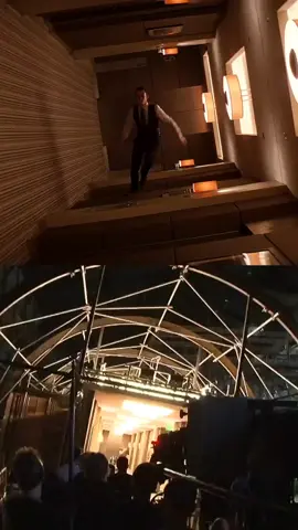 Inception BTS | Zero Gravity Scene #inception #movie #behindthescene #bts #christophernolan #zerogravity #cinema #leonardodicaprio 