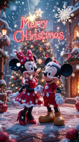 #minniemouse #mickeymouse #mickey #minnie #fyp #template #wallpaper #glitterlove🏆 #merrychristmas 