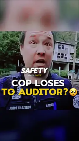 COP LOSES  TO AUDITOR?🥺 #cops#police#copsoftiktok #audit #foryou#fypage #viral #fyp 