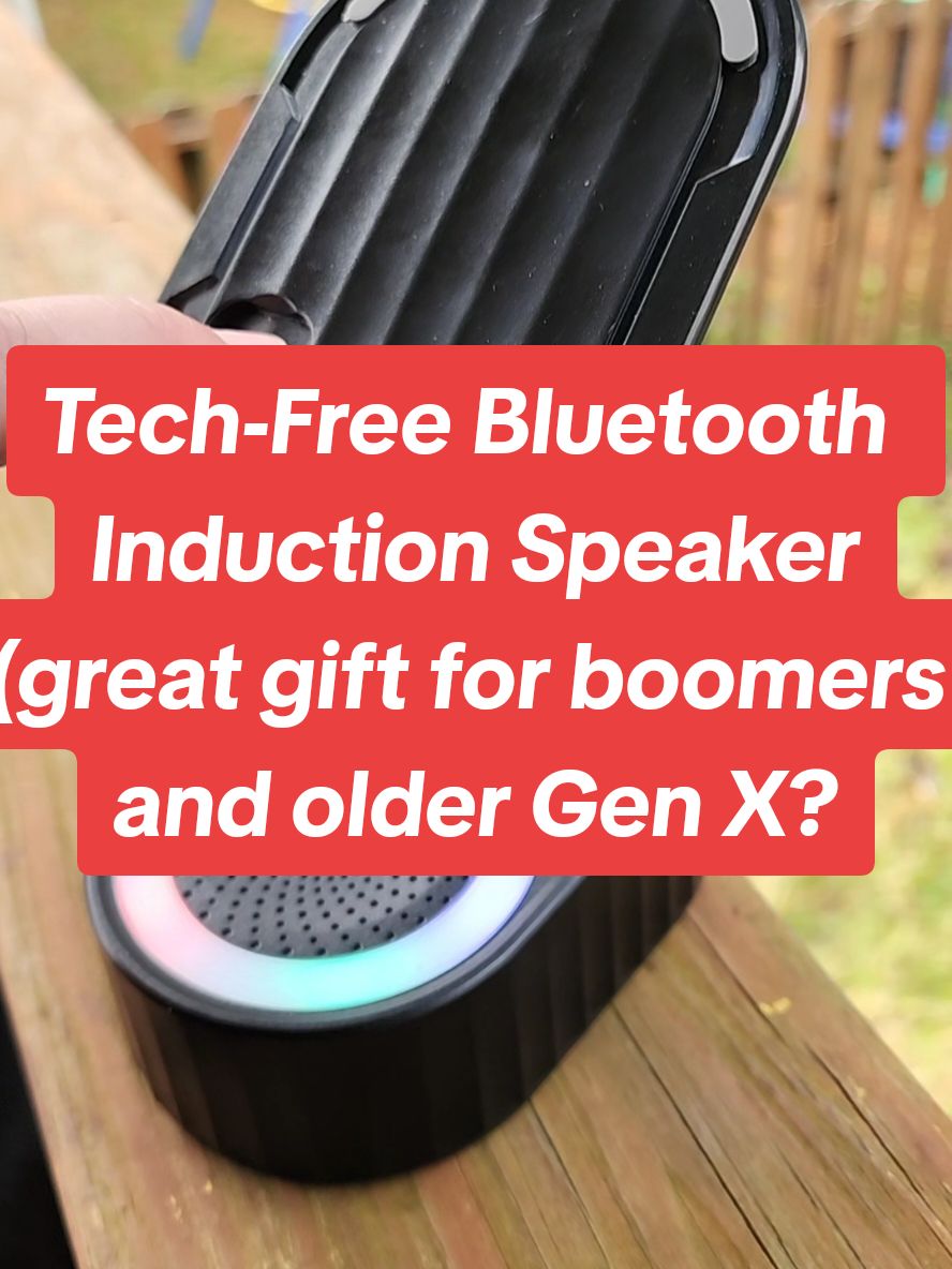 #speaker #Bluetoothspeaker #inductionspeaker #wirelessinductionbluetoothspeaker #giftsforgrandma #giftsforgrandparents #giftsforgrandpa 