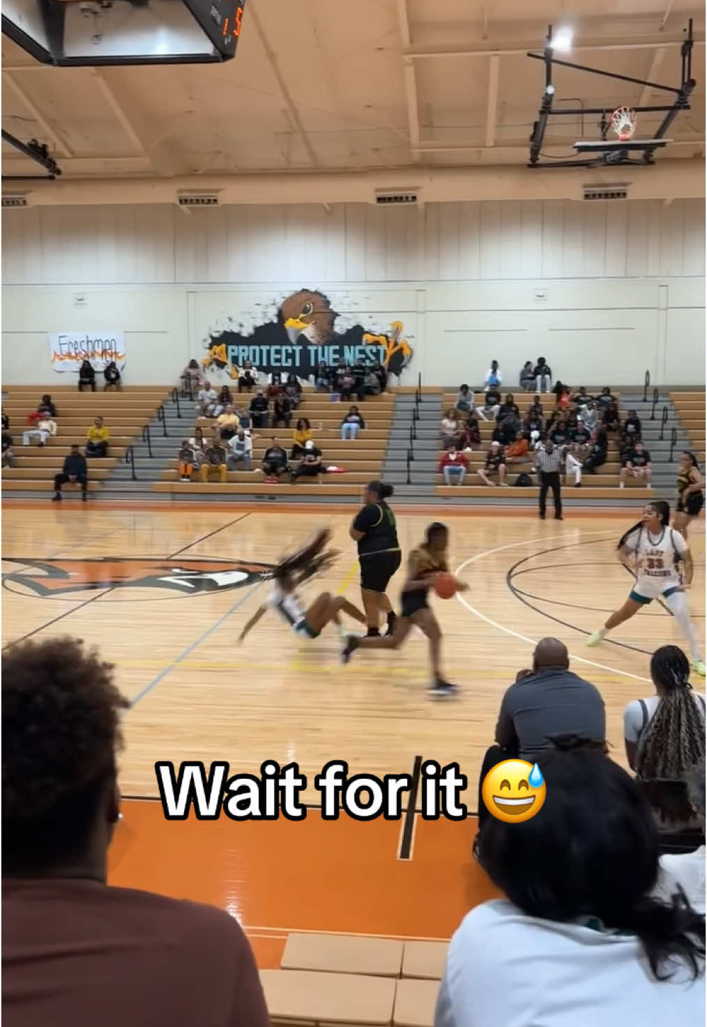 Oh no 🤣 (via @Adonis Clark) #basketball #highschool #hoops 