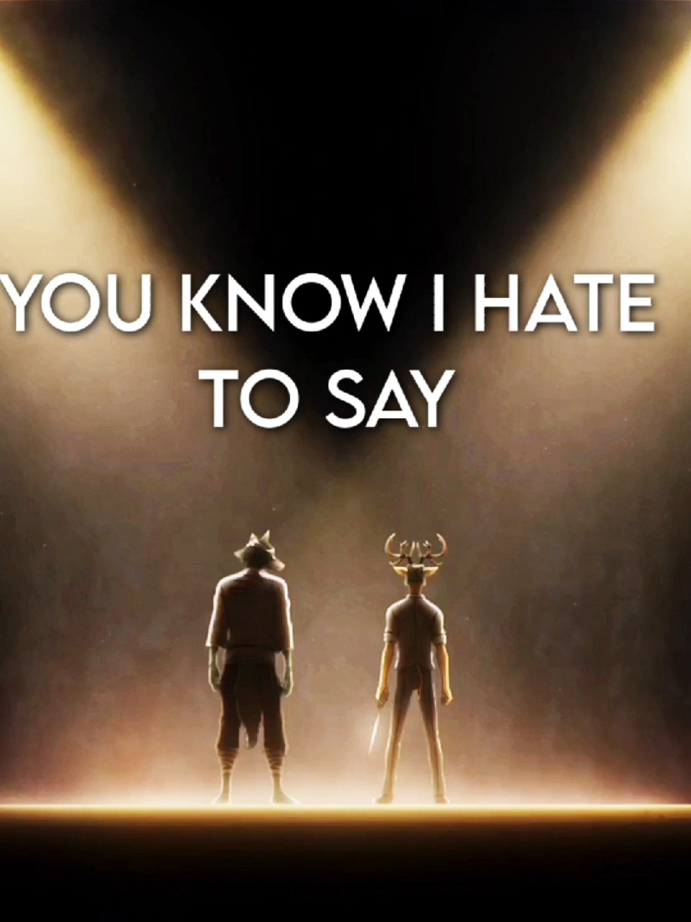 GOOD LUCK! LOUIS i'm crying u know. #fyp #fypp #xzybca #fypシ゚ #aligntmotion #beastars #beastarsanime #netflixx #legoshi #louisbeastars #lougoshi #goodluck 