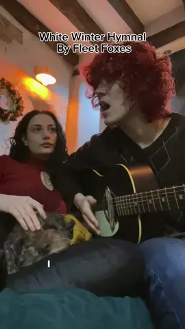 ive been really ill sorry for the disappearance :( ft my lovely  @𝖒𝖆𝖉𝖊𝖑𝖊𝖎𝖓𝖊 #whitewinterhymnal #fleetfoxes #fyp #lgbtq #couple #queercouple #trans #musician #music #guitar #christmasmusic 