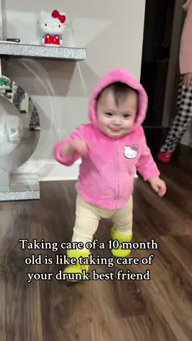 Ever wondered what it’s like taking care of a 10 month old😂😂 #fypシ #babiesoftiktok #10monthsold #babygirl #babytok #baby #MomsofTikTok #momlife #mom #momclub #babylove #babyfever #funnybaby #beingamom #mommy #foryou #mybaby #babytiktok 