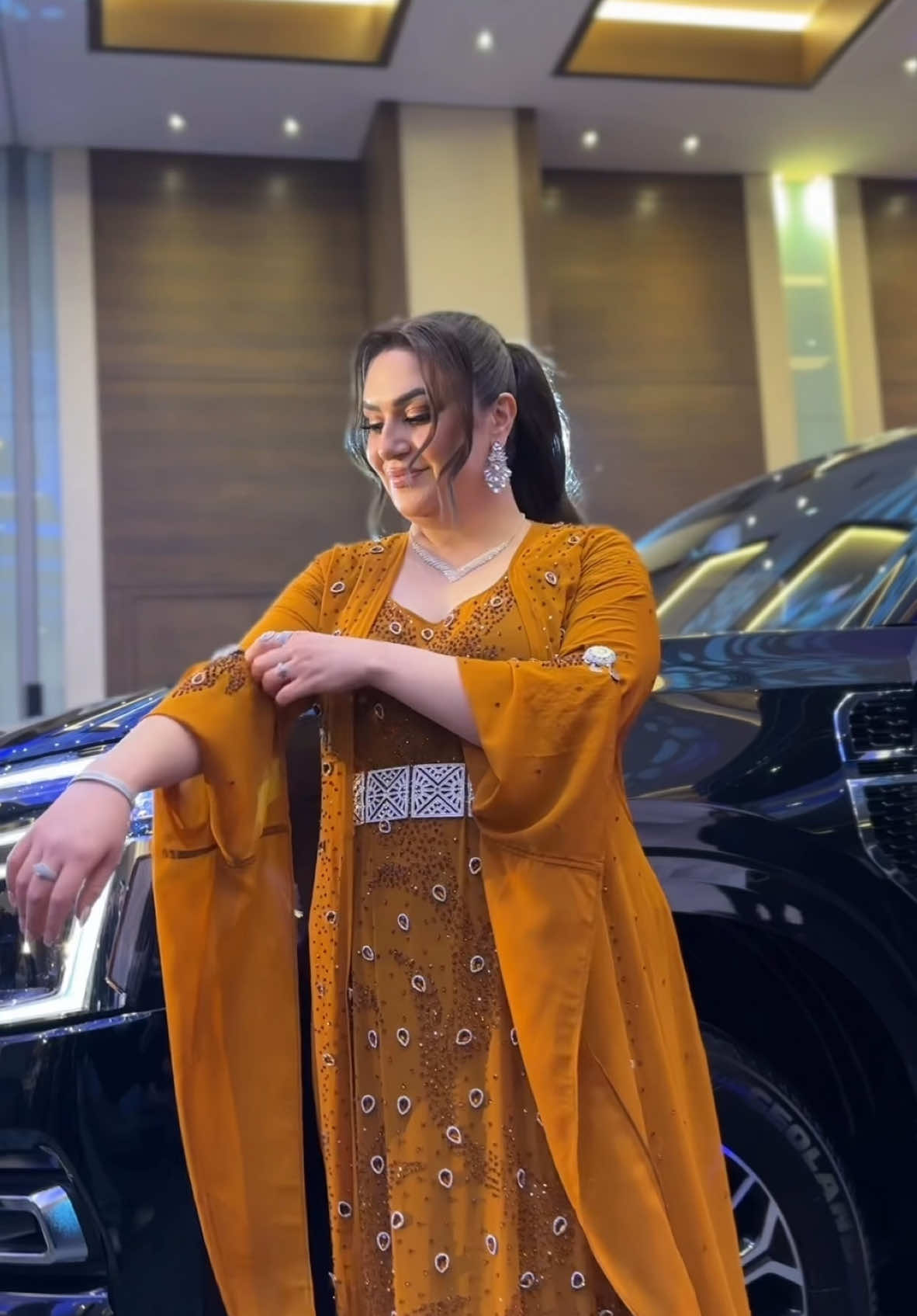 Stran: @RABEEN رابـين (Naz û Rinda Mine) niha li ser YouTube channele RABEEN ber deste hun dikarin bîner u bîser bin 🫶🏻 #nazdar #nazdarofficial #rabeenofficial #rabeen #newcar #NissanPatrol2025 #nissaniraq #event