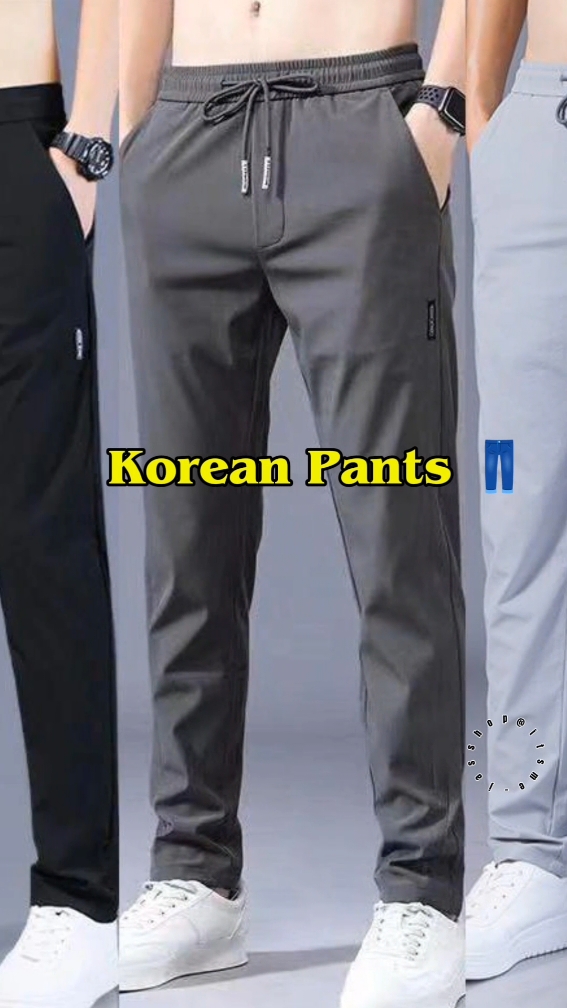 M-5XL Men's Summer Ice Silk Korean fashion #koreanpants #koreanfashionpants #fypp #fypviral #trending 