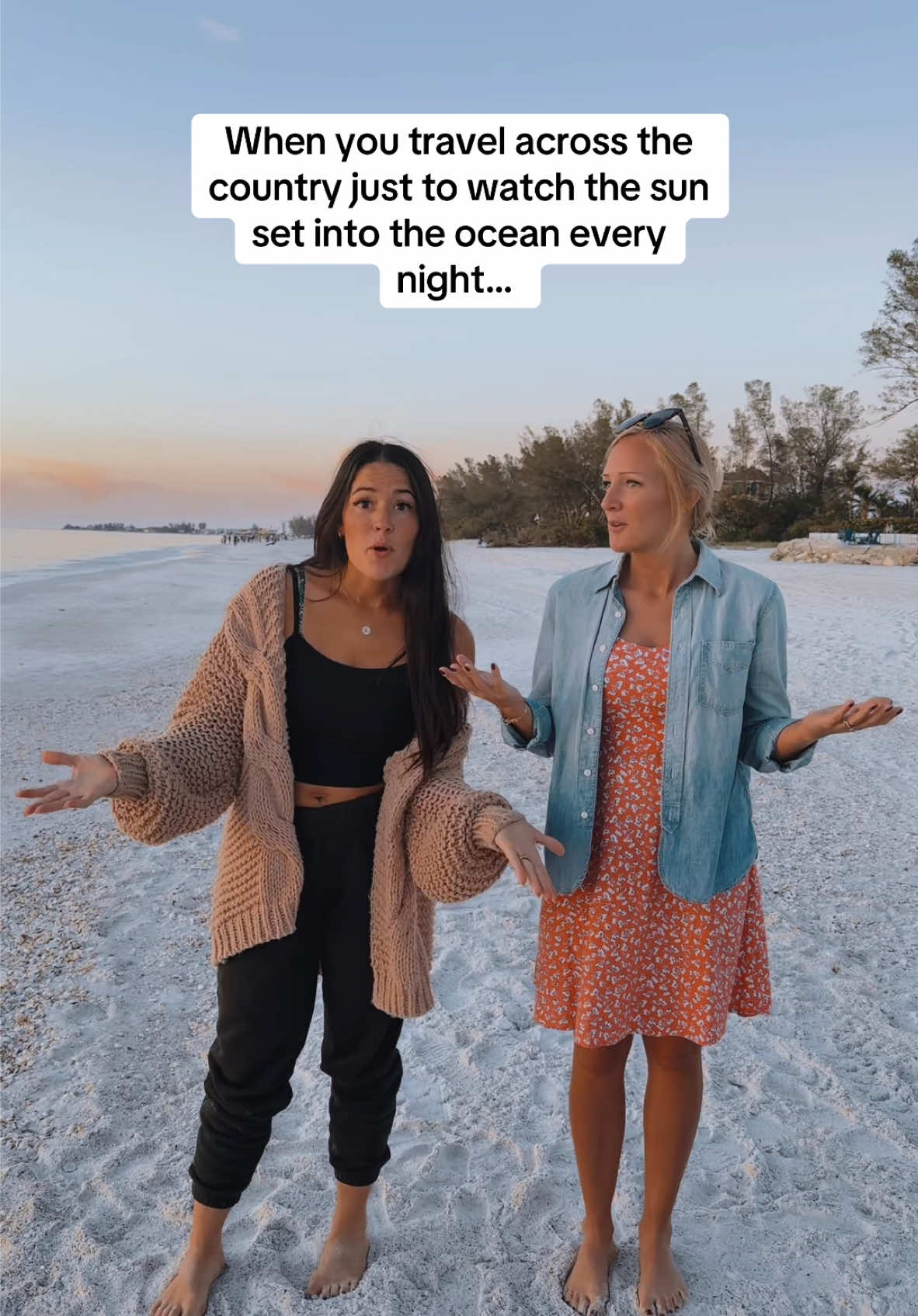Worth every penny! 🥰🙌🏼 @Tiffany | virtual assistant #danandsam #florida #sunset #girlstrip 