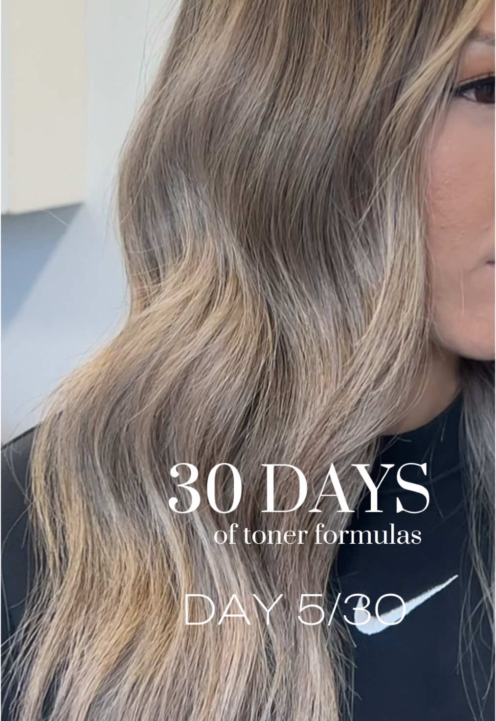 30 DAYS of toner formulas: DAY 5/30 using @Redken shade EQ #oc #hairtok #hairstyle #hair #hairstylist #hairstylistsoftiktok #trending #fyp #ochairstylist #foryoupage #haircolorist #hairtransformation #neutraltones #ashytones #blondehair #ashyblonde #ultimateblonde #blondingspecialist #blondingservice @framar @Olaplex @Kenra Professional @K18 Hair 