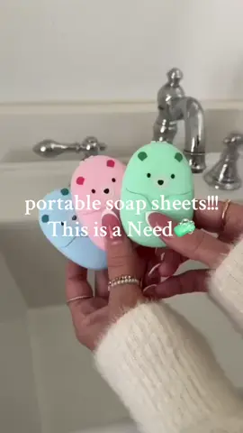 Follow @tiffanyallison7 for more! Tap the product above to shop now! Soap that fits in your pocket? Yes, please! These tiny soap sheets are ideal for travel and great for the kids!. Add a drop of water, and they’re all foam! #soap #CleanTok #hygiene #soapsheets #washhands #hygienetips #essentials #foryoupagee #funideas #hacks #forthekids #viralvideo #TikTokShop #fyp #tiktokviral #gadgets #musthaves   