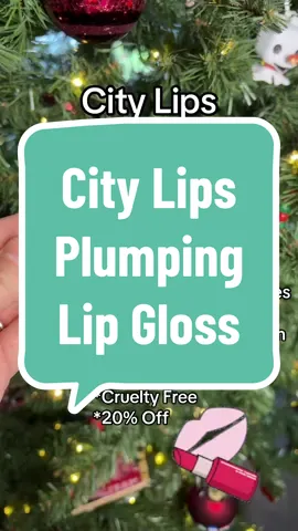 I absolutely love the fact this lip gloss smooths lip wrinkles, makes lips look fuller, and is long lasting! It really is an all in one lip gloss. 💋 #citylips #beautycity #makeup #lipgloss #plumpinglipgloss #beauty #tiktokshop #tiktokshopholidayhaul #holidayhaul #fyp 