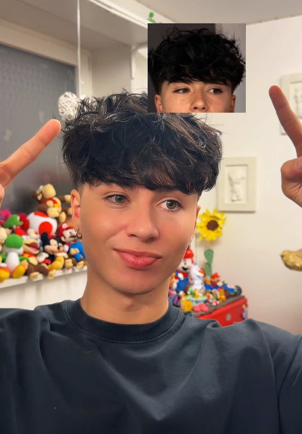 black hair refresh🖤