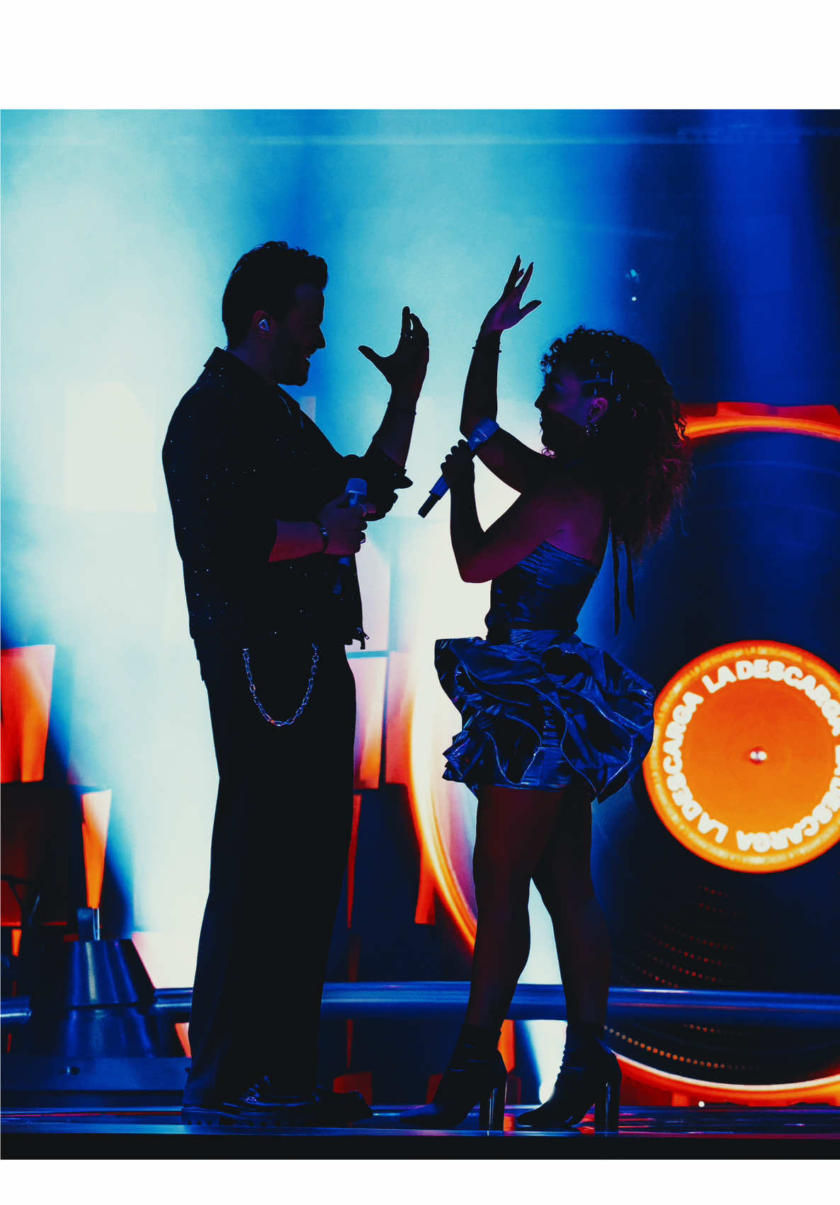 Aqui les dejo mi presentacion con GUSIIIII💙 otro sueño cumplido! Gracias @gusi por la oportunidad🙏🏽 #ladescarga @caracoltv 