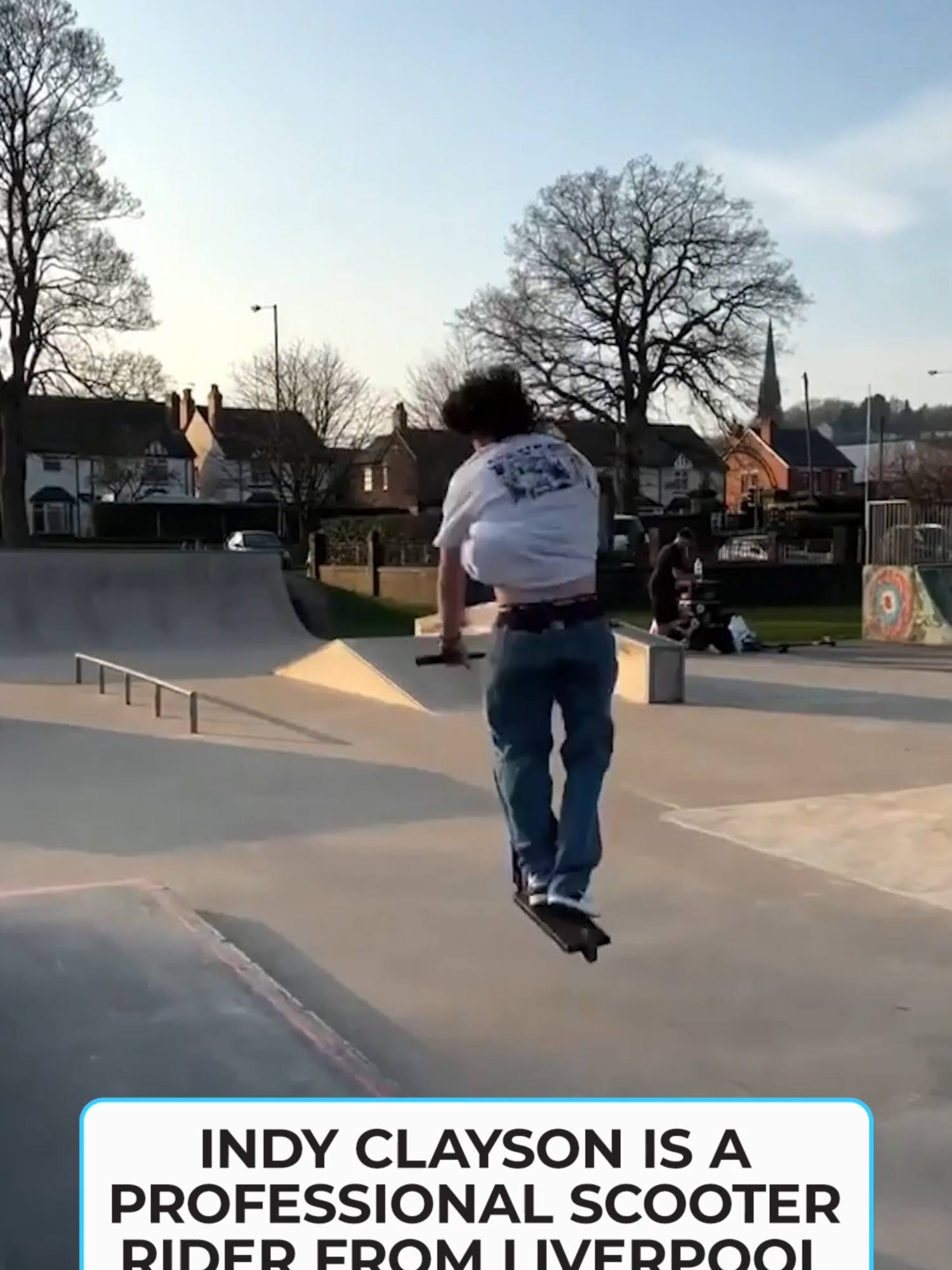 Dude is nice with it (@indyclayson) #scooter #trick #highlight