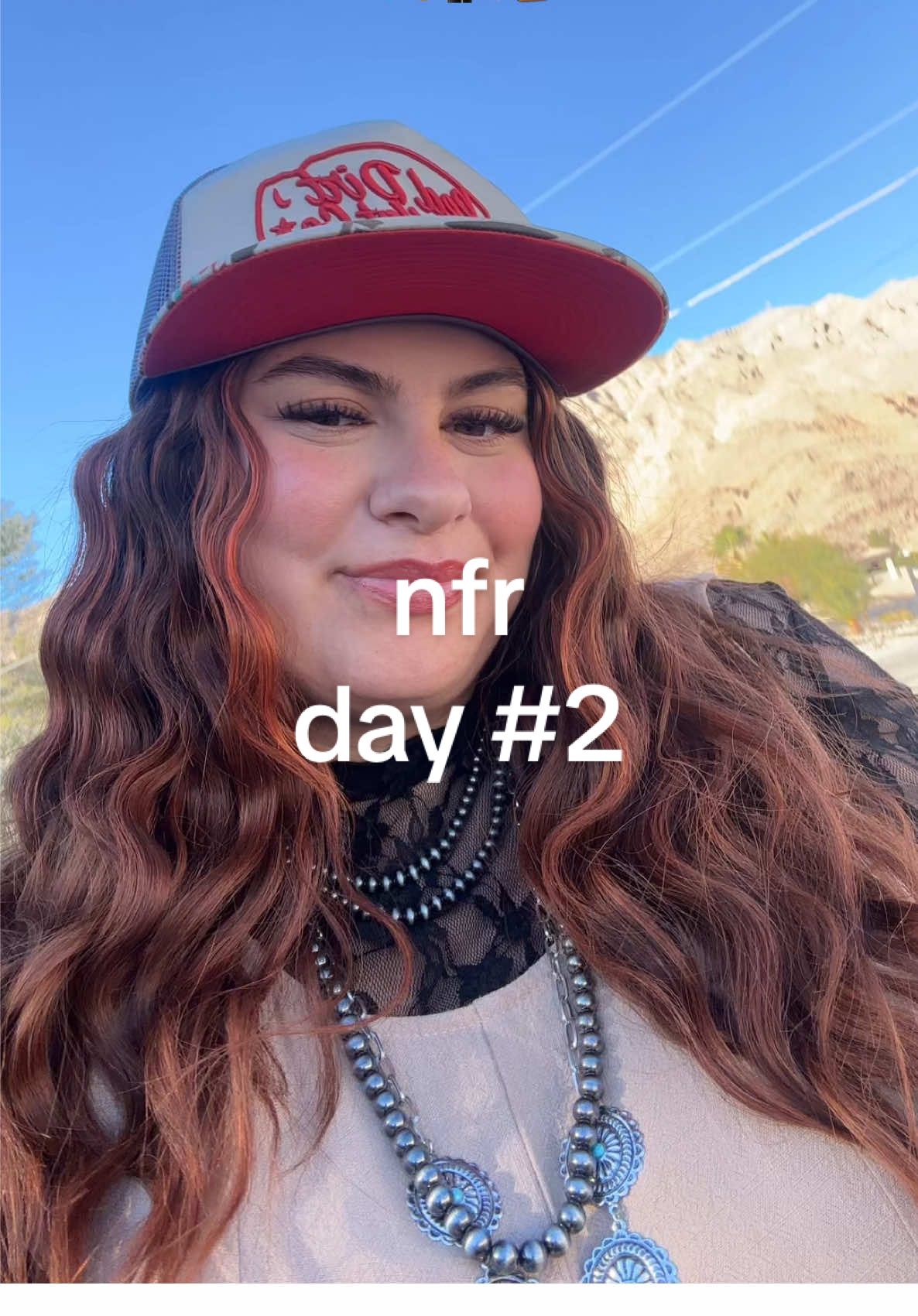 completely IN LOVE with this look😍💔 #nfr #westernfashion #rodeo #westernwear #country #cowgirls #countrymusic #vegas #outfit #countrygirl #westernstyle #hairtok #truckerhat 