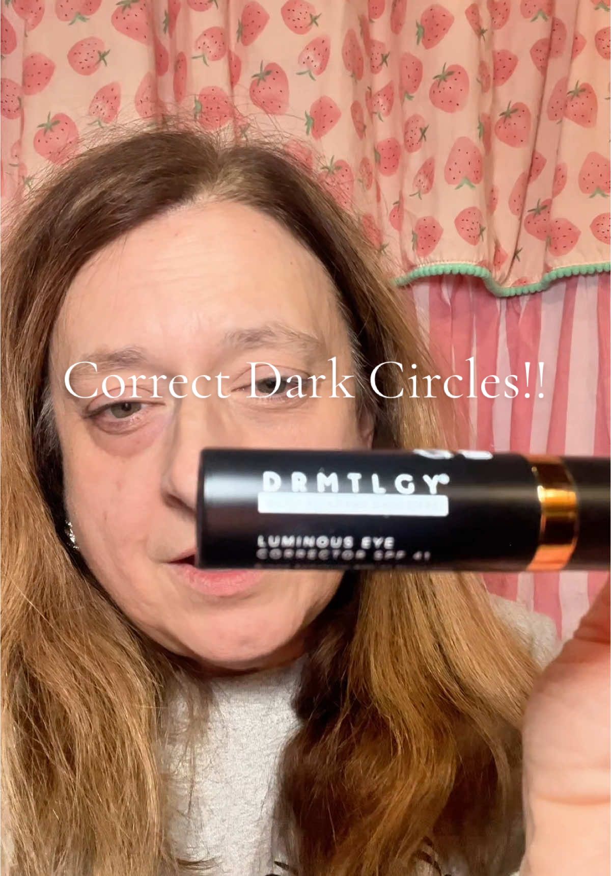Correct dont conceal!!! #drmtlgy #eyecorrector #undereyecircles #undereyecorrector #drmtlgyluminouseyecorrector #skincare #darkcircles @DRMTLGY 