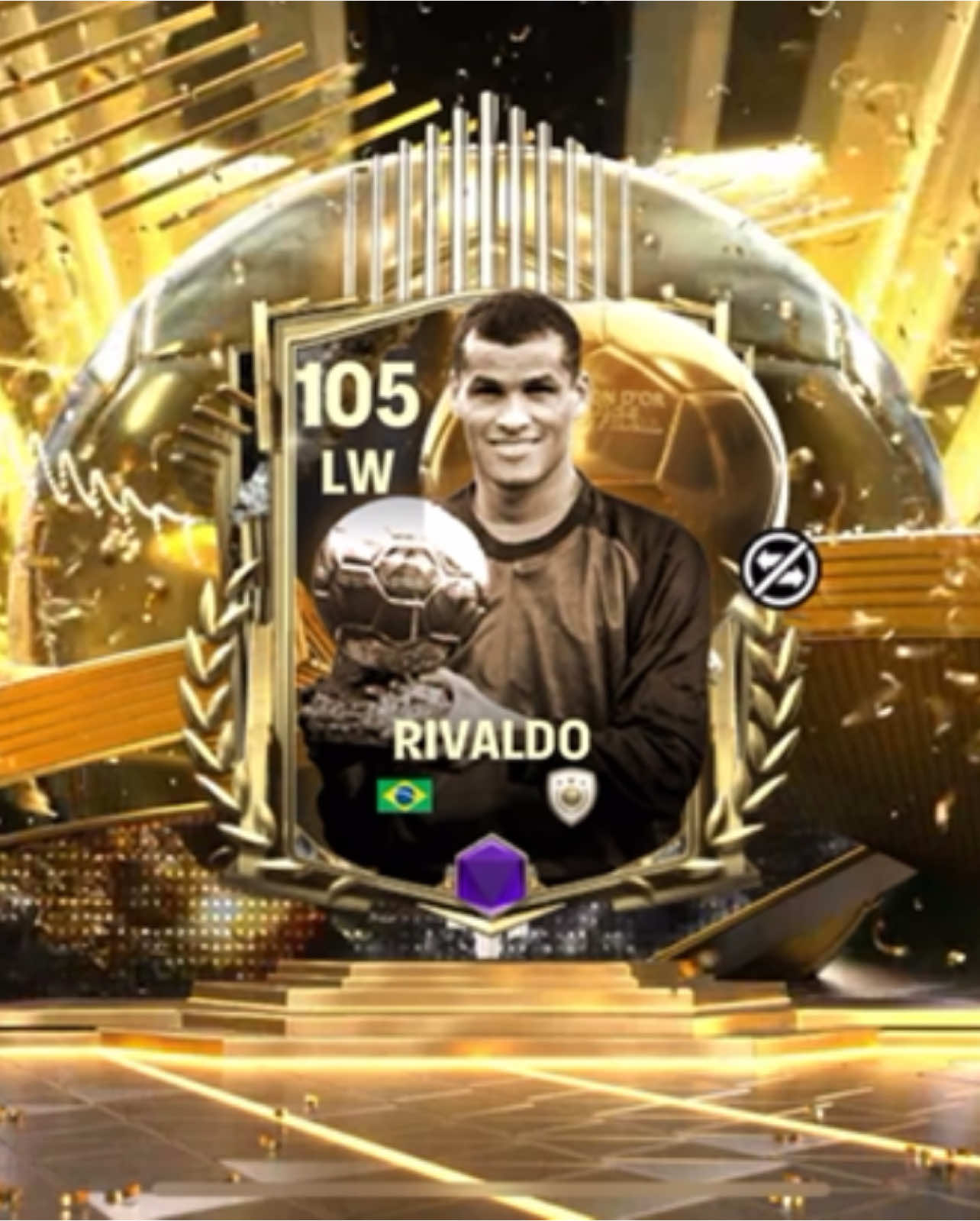 #Rivaldo #BallonDor #FCMobile #Icon #Brazil #LW #Barcelona #PackOpening #StarPass #fyp 