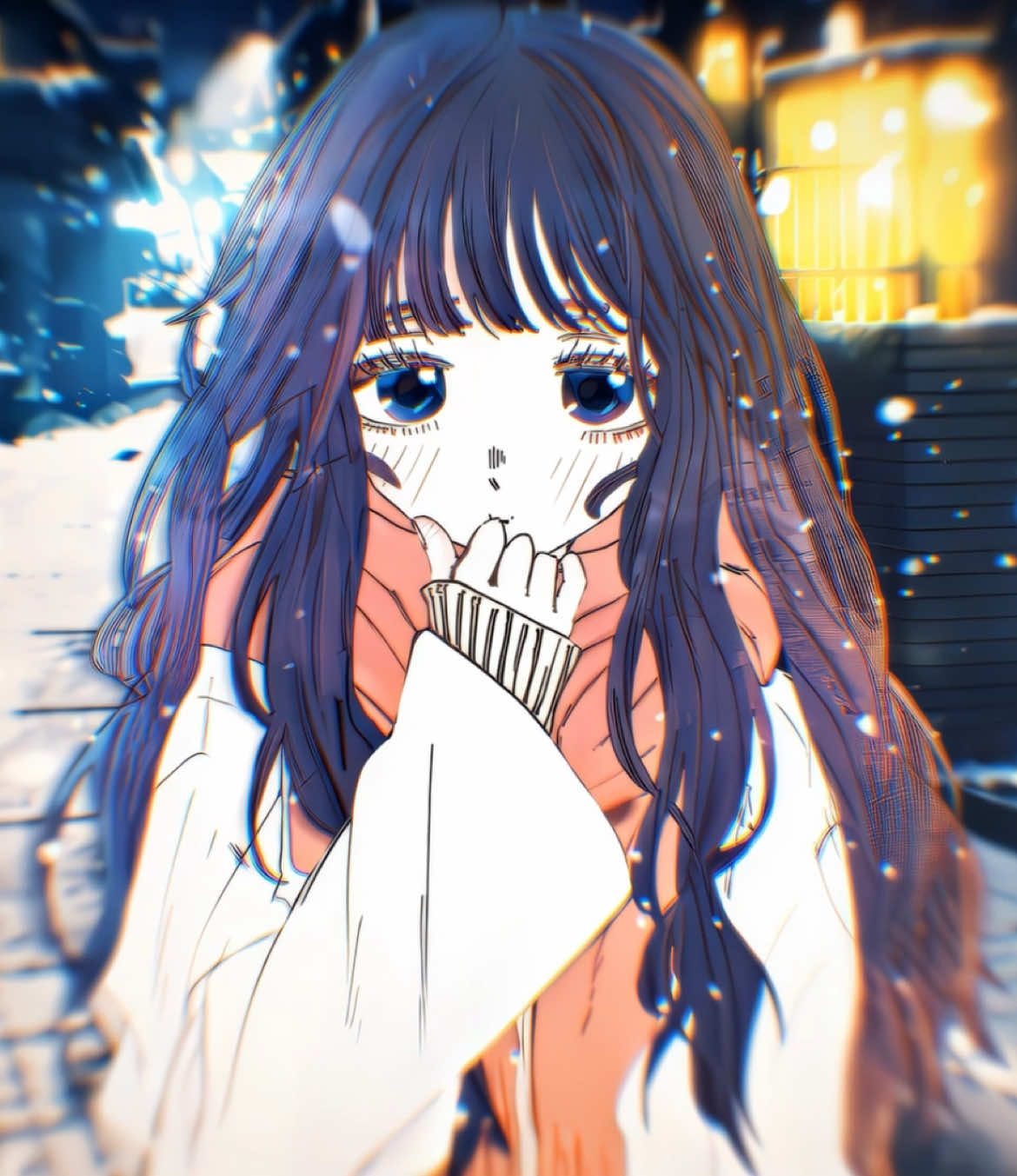 My christmas animation🎄, hope u get some vibes ❤️ #kaoruhanawarintosaku #wagurikaoruko #animetiktok #thefragrantflowerbloomswithdignity 