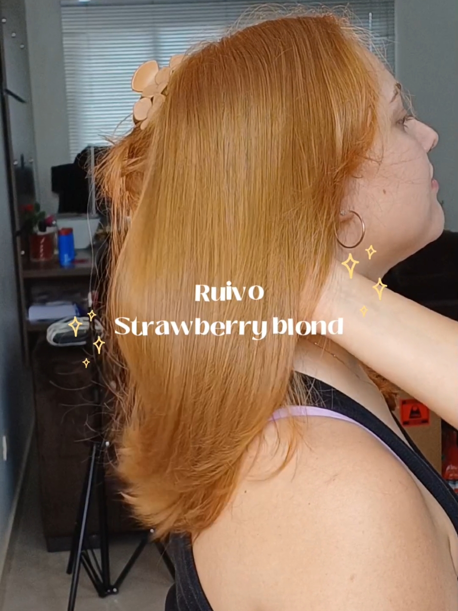 Como fiz meu primeiro ruivo ✨️ Usei a coloração 10.4 com ox de 30 da @Beleza Ruiva / cupom: CAMILA Você teria esse tom de ruivo?  #ruivas #ruivo #cabeloruivo #ruivice 