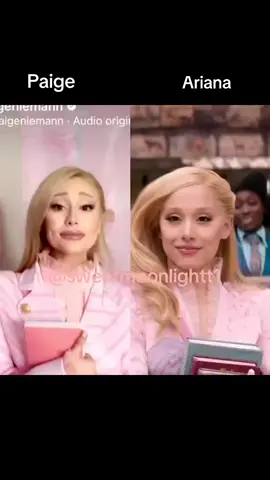 #arianagrande #paige #identica #sosia #arianator 
