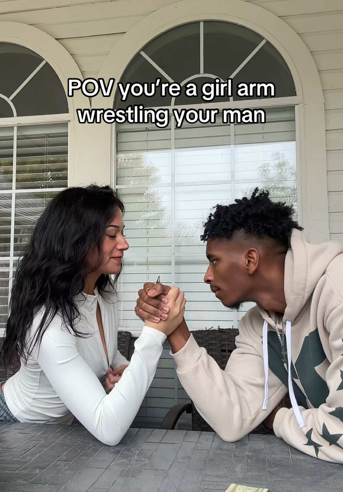 He is the president of the itty bitty tittie club🫡 #fyp #foryoupage #couple #viral #fypage #trending #daeandemily @emily lou 🤍 