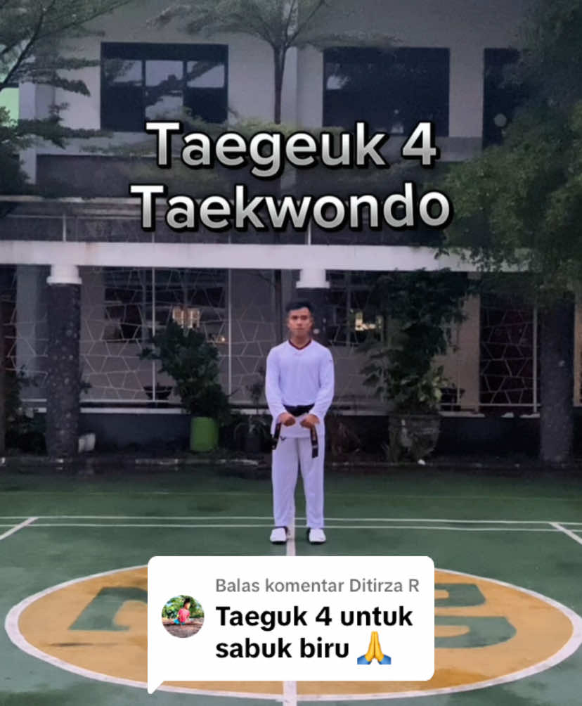 Membalas @Ditirza R Taegeuk 4 Taekwondo #fyp #fypシ #tutorial #taekwondo 