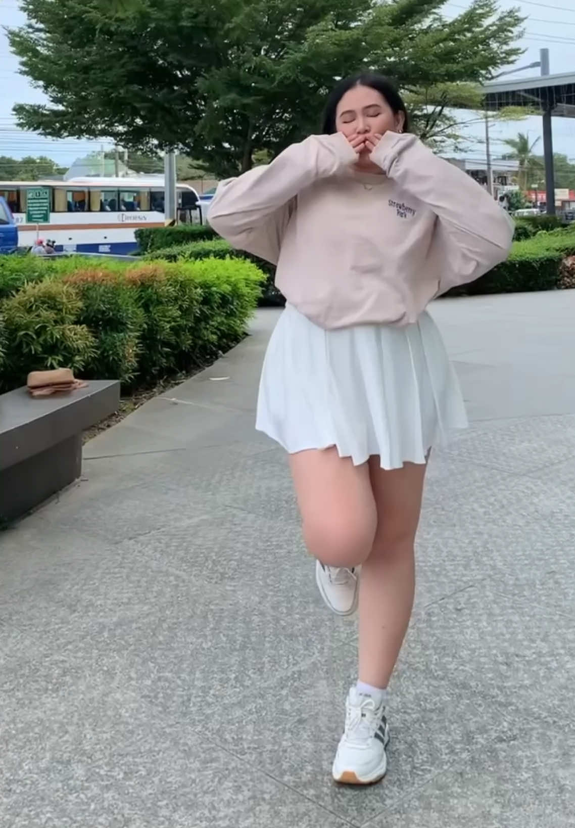 PLUS SIZE KOREAN PLEATED SKIRT🛒  #plussize #plussizefashion #plussizeedition #plussizetiktok #fyp #foryou #plussizeskort #plussizepleatedskirt 