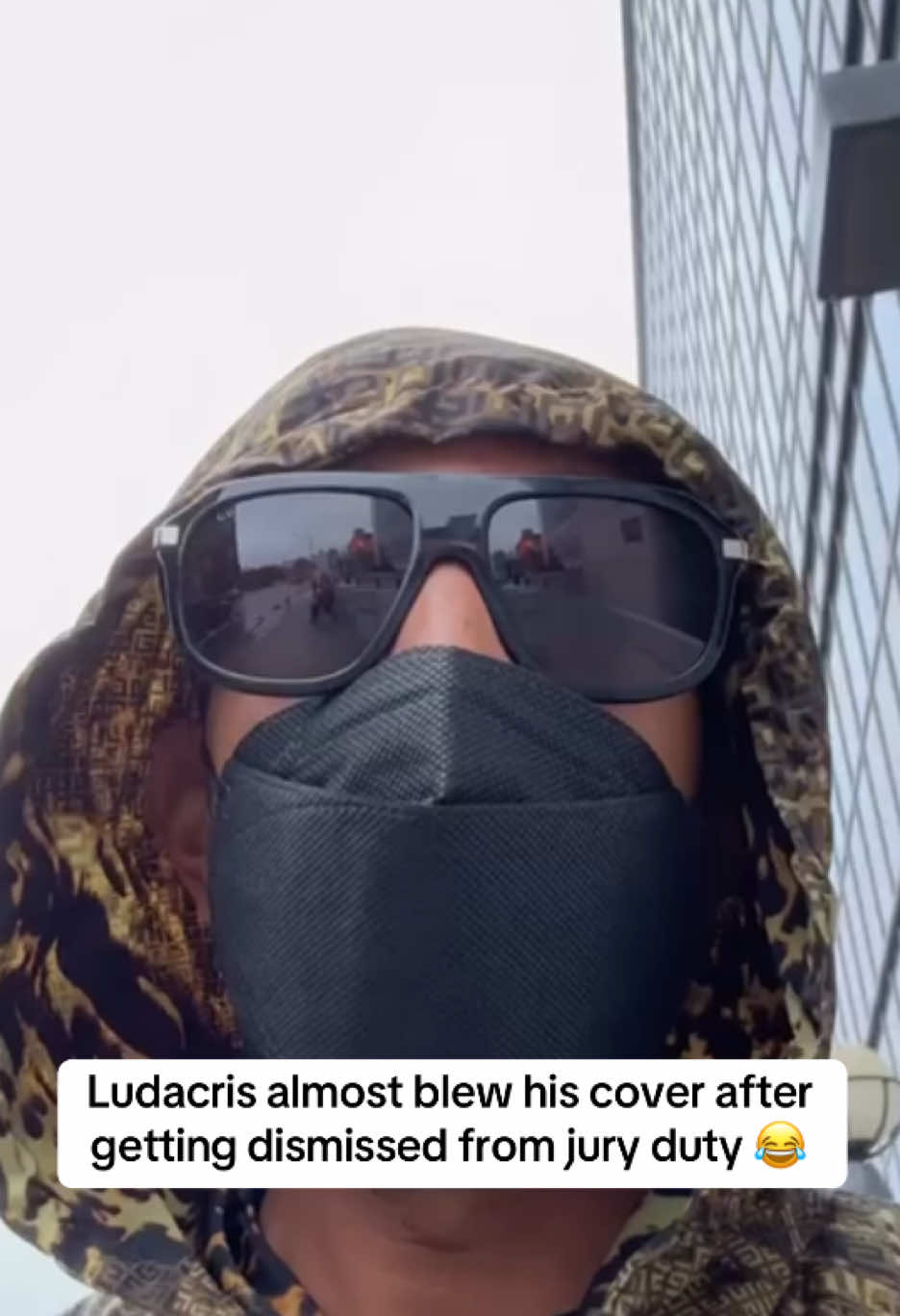 Ludacris almost blew his cover after getting dismissed from jury duty. 😂 #ludacris 