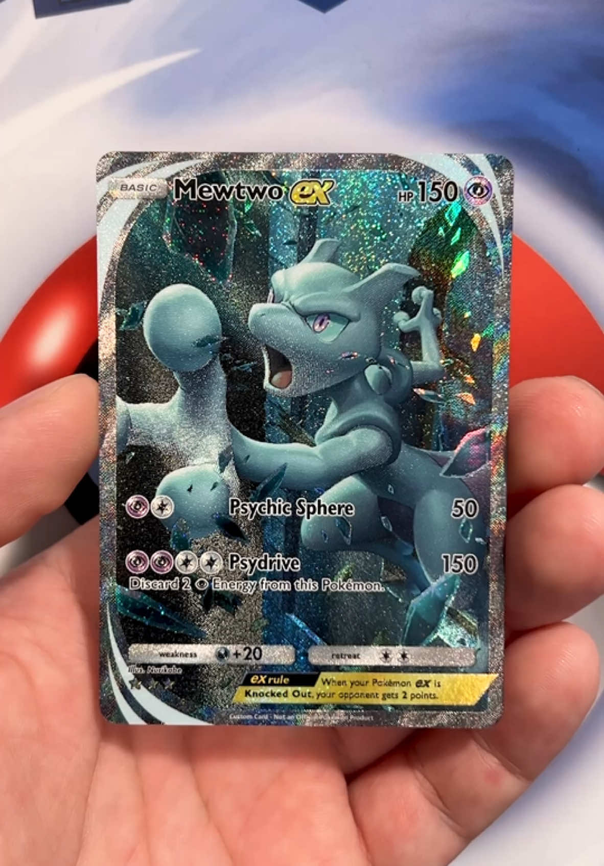✨ Mewtwo ex from Pokemon TCG Pocket ✨ #pokemon #pokemongo #pokemonpocket 