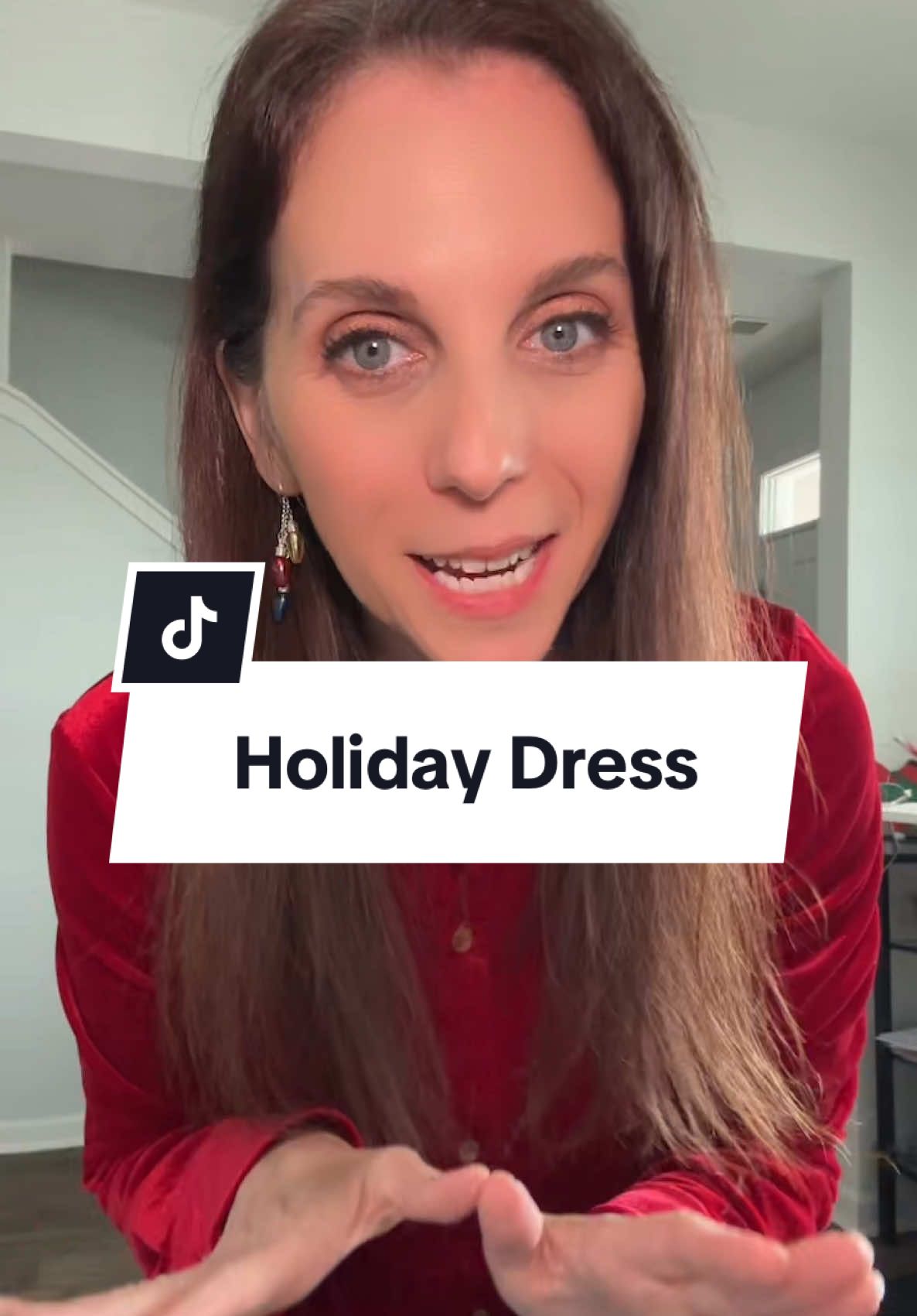 Holiday dress for the win! #holidayvibes #christmasstyle #holidaystyle #holidaystyles #tiktokshopfinds #christmasdress 