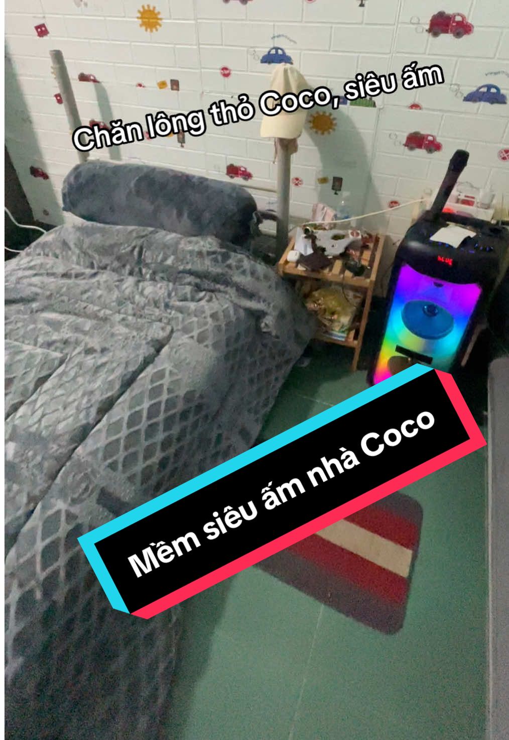 Chăn Lông thỏ siêu ấm cho mùa đông, chính hãng đến từ thương hiệu Coco #coco #tiktok #xuhuong #mềm #trending 